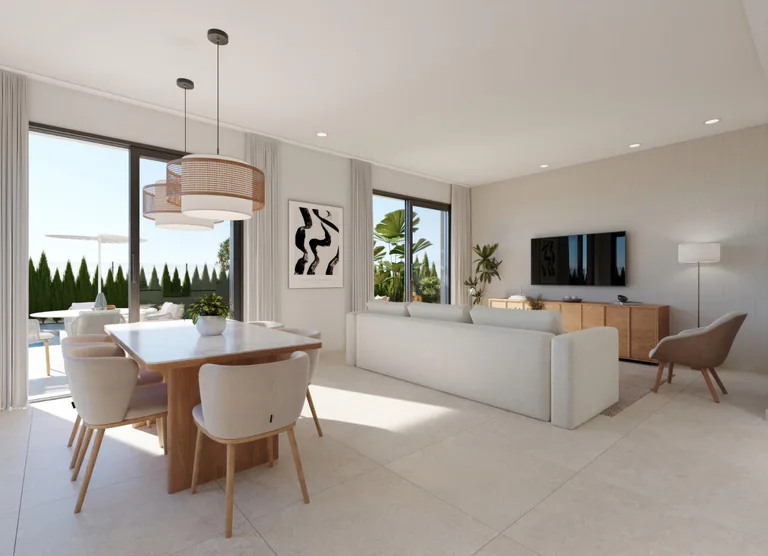 Villas de Obra Nueva en Hacienda del Álamo Golf Resort, Murcia