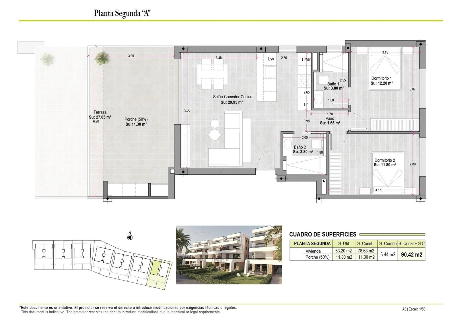Unit NV-101696 — Apartamentos de nueva construcción en Condado de Alhama Golf Resort Murcia
