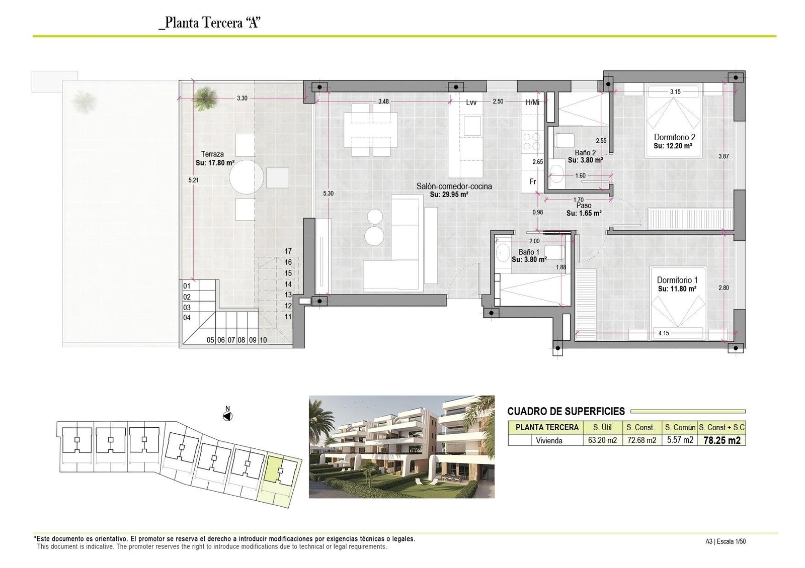 Unit NV-101699 — Apartamentos de nueva construcción en Condado de Alhama Golf Resort Murcia