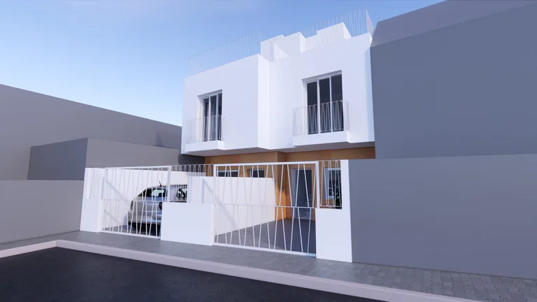 Casas adosadas de nueva construcción a 50 m de la playa en La Azohía, Cartagena