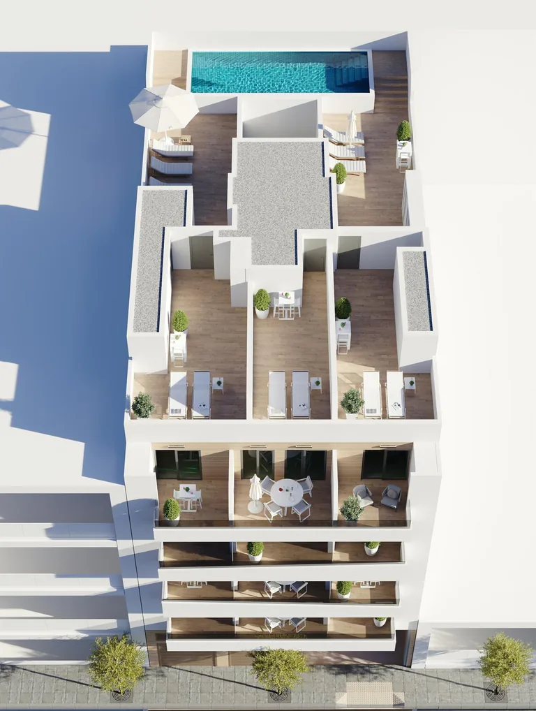 Apartamentos de nueva construcción en Torrevieja A solo 600 m de la Playa del Cura
