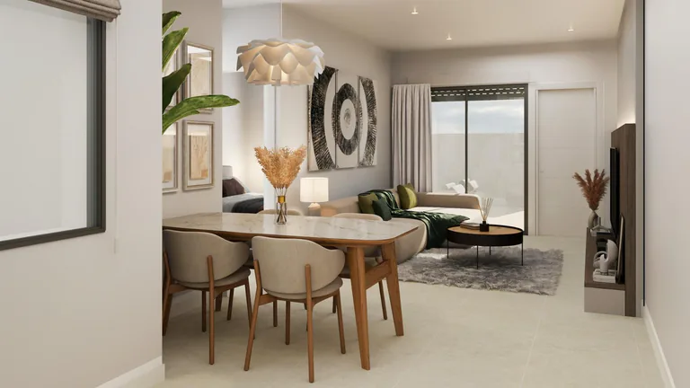 Casas adosadas de nueva construcción con piscina privada en Avileses, Murcia