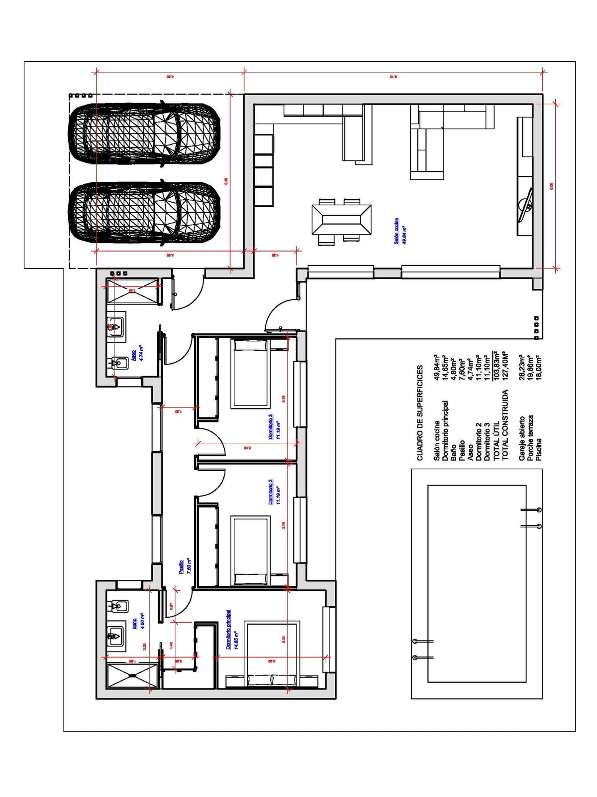 Unit NV-101769 — Moderna villa de nueva construcción en una gran parcela rústica en Pinoso