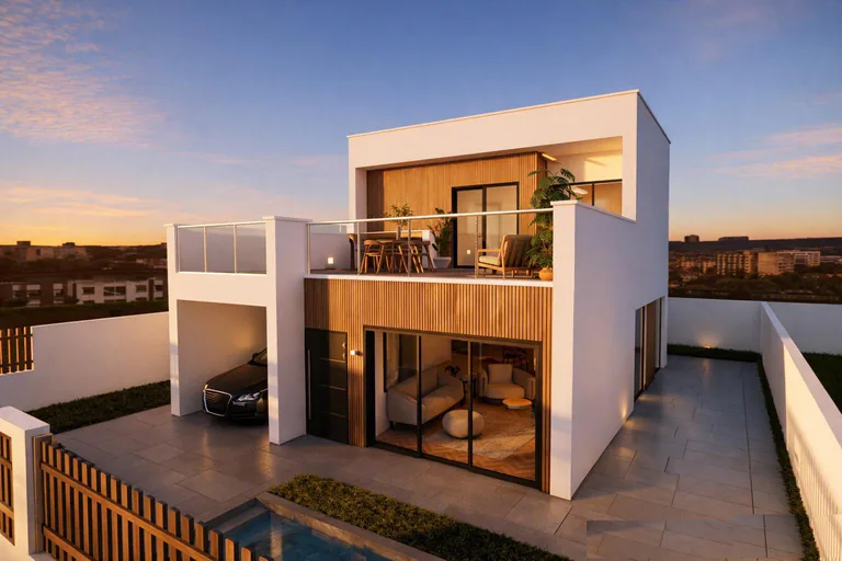 Moderna villa de nueva construcción en Los Alcázares, Murcia, cerca de la playa