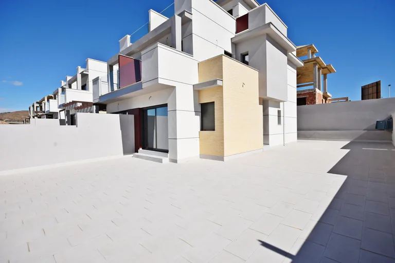 Modernas villas adosadas con vistas al mar en Puerto de Mazarrón