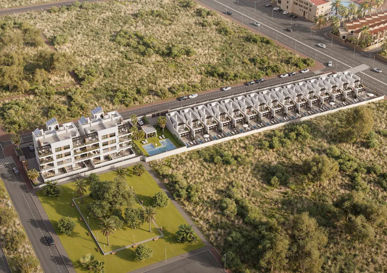 Nuevas viviendas de estilo escandinavo en Aguas Nuevas, Torrevieja