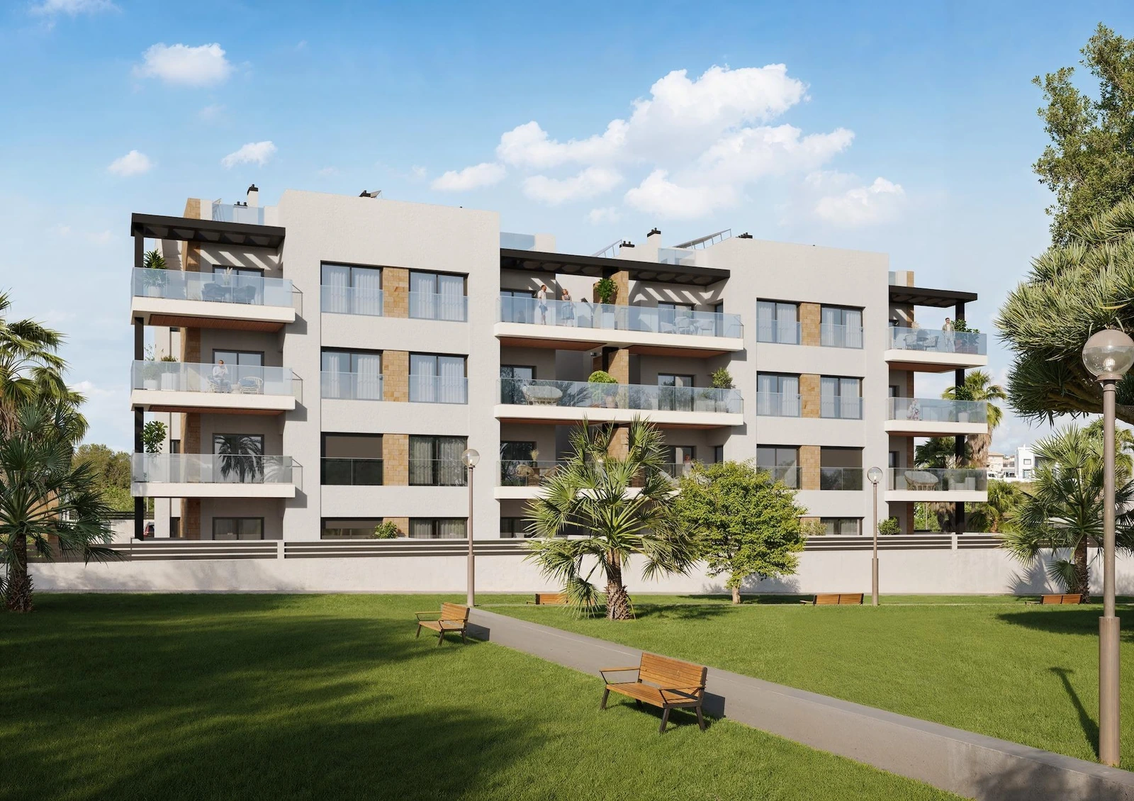 Unit NV-101797 — Nuevas viviendas de estilo escandinavo en Aguas Nuevas, Torrevieja