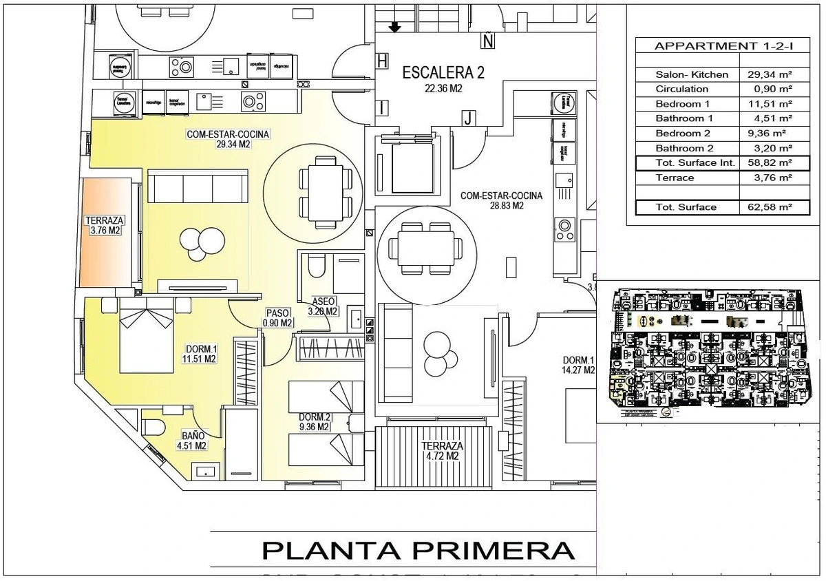 Unit NV-101834 — Modernos apartamentos de nueva construcción en el centro de San Miguel de Salinas