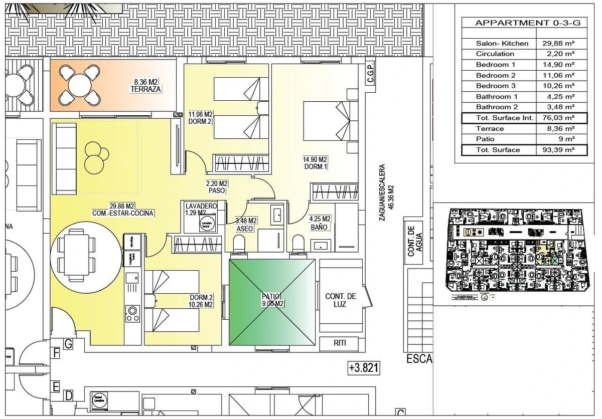 Unit NV-101835 — Modernos apartamentos de nueva construcción en el centro de San Miguel de Salinas