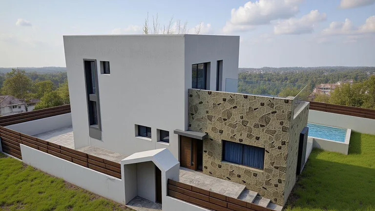 Moderna villa de nueva construcción con vistas abiertas en Ciudad de las Comunicaciones, San Miguel de Salinas