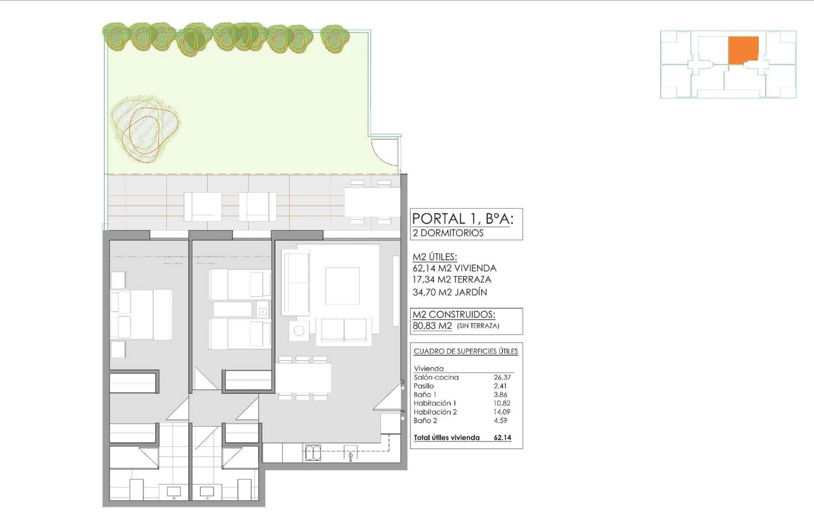 Unit NV-101872 — Apartamentos boutique de nueva construcción en Jávea, cerca de la playa y del centro de la ciudad