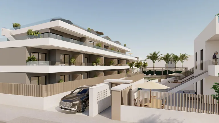 Apartamentos y bungalós de nueva construcción en venta en Pilar de la Horadada, cerca de la playa