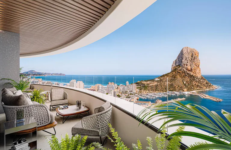 Apartamentos de lujo de nueva construcción en venta en Calpe, cerca de la playa