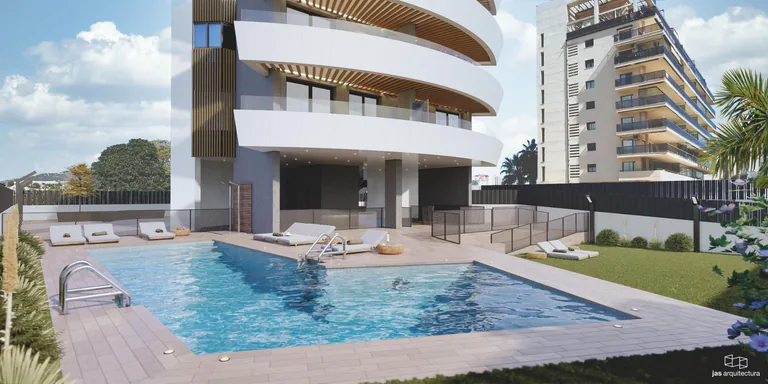 Apartamentos de lujo de nueva construcción en venta en Calpe, cerca de la playa