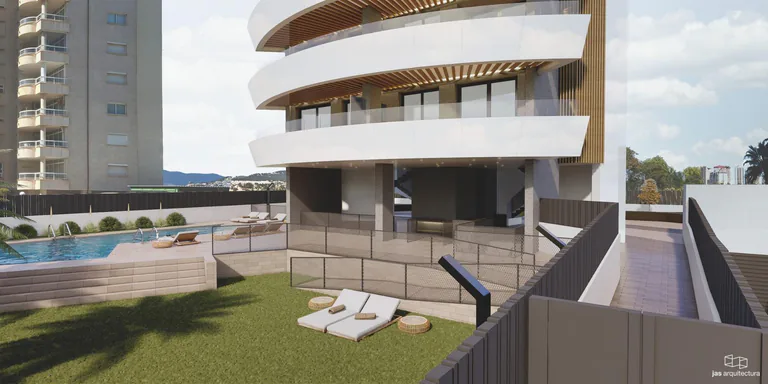 Apartamentos de lujo de nueva construcción en venta en Calpe, cerca de la playa
