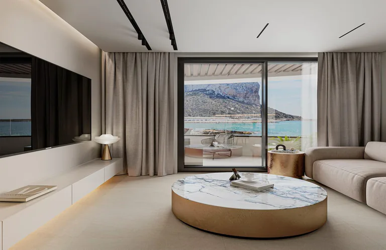 Apartamentos de lujo de nueva construcción en venta en Calpe, cerca de la playa