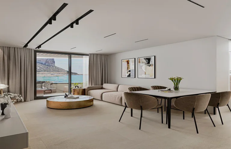 Apartamentos de lujo de nueva construcción en venta en Calpe, cerca de la playa