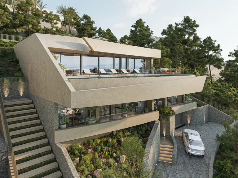 Villa de lujo contemporánea con vistas panorámicas al mar en Altea Hills, Costa Blanca Norte