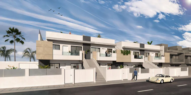 Modernos bungalows de nueva construcción en venta en San Pedro del Pinatar, cerca de la playa