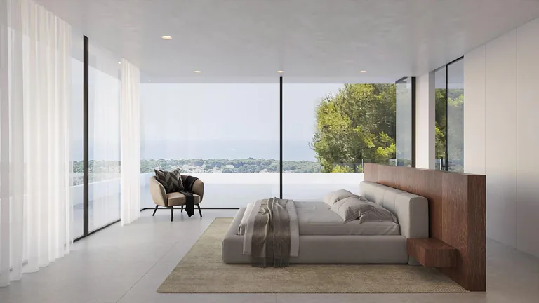 Villa contemporánea de lujo con vistas al mar en Benimeit, Moraira