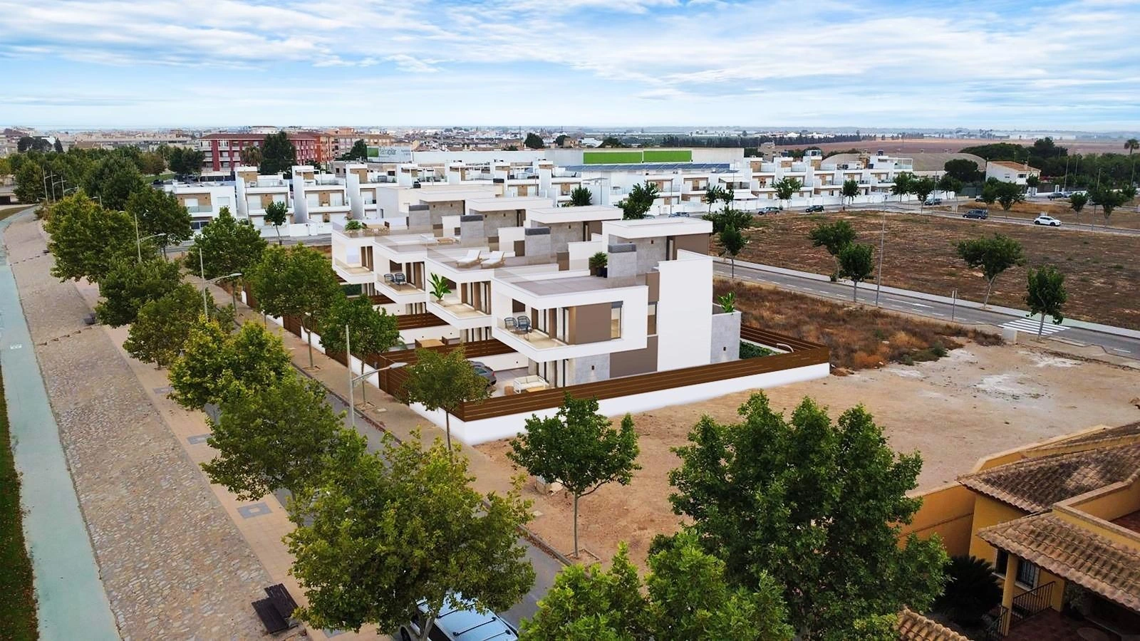 Unit NV-101963 — Villas de nueva construcción con piscina privada en Pilar de la Horadada, cerca de la playa