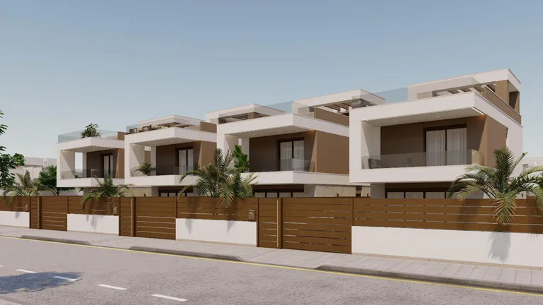 Villas de nueva construcción con piscina privada en Pilar de la Horadada, cerca de la playa