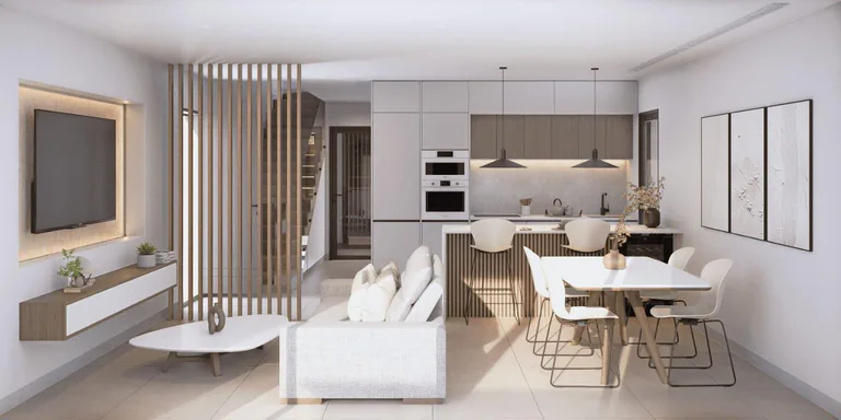 Villas de nueva construcción con piscina privada en Pilar de la Horadada, cerca de la playa