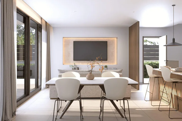 Villas de nueva construcción con piscina privada en Pilar de la Horadada, cerca de la playa