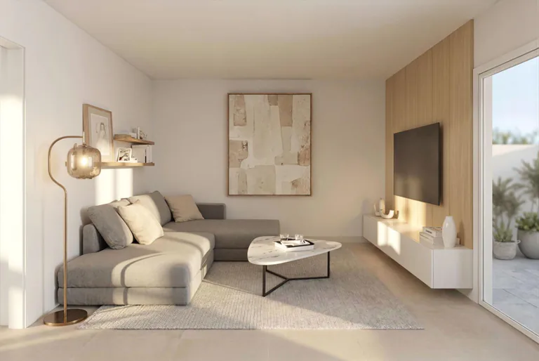 Villas de nueva construcción en Camposol Golf (Mazarrón-Murcia) con solárium privado y sótano