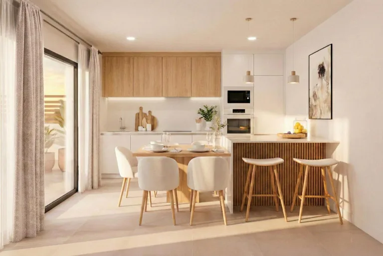 Villas de nueva construcción en Camposol Golf (Mazarrón-Murcia) con solárium privado y sótano