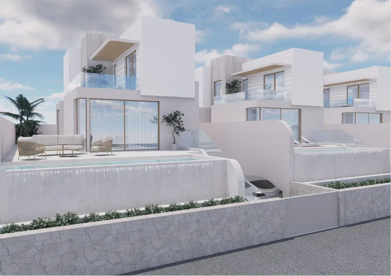 Exclusivas villas de nueva construcción con piscina infinita cerca de La Finca Golf-Algorfa