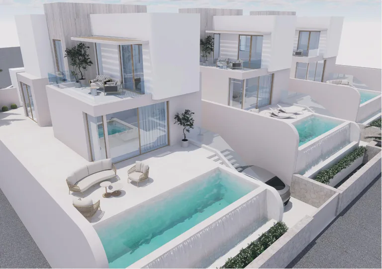 Exclusivas villas de nueva construcción con piscina infinita cerca de La Finca Golf-Algorfa