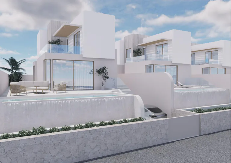 Exclusivas villas de nueva construcción con piscina infinita cerca de La Finca Golf-Algorfa