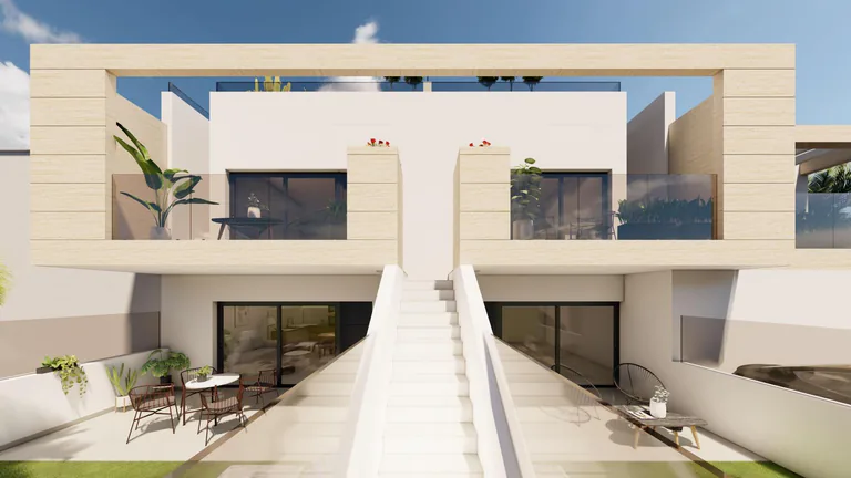 Bungalows de nueva construcción en San Pedro del Pinatar: vida moderna cerca de la playa