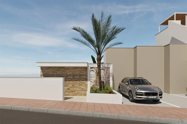 Apartamentos modernos con piscina comunitaria cerca de la playa en San Pedro del Pinatar