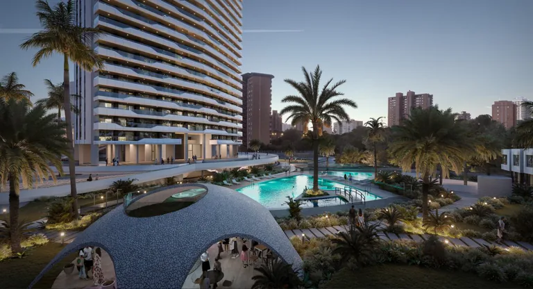 Residencial de Obra Nueva en Playa Poniente de Benidorm