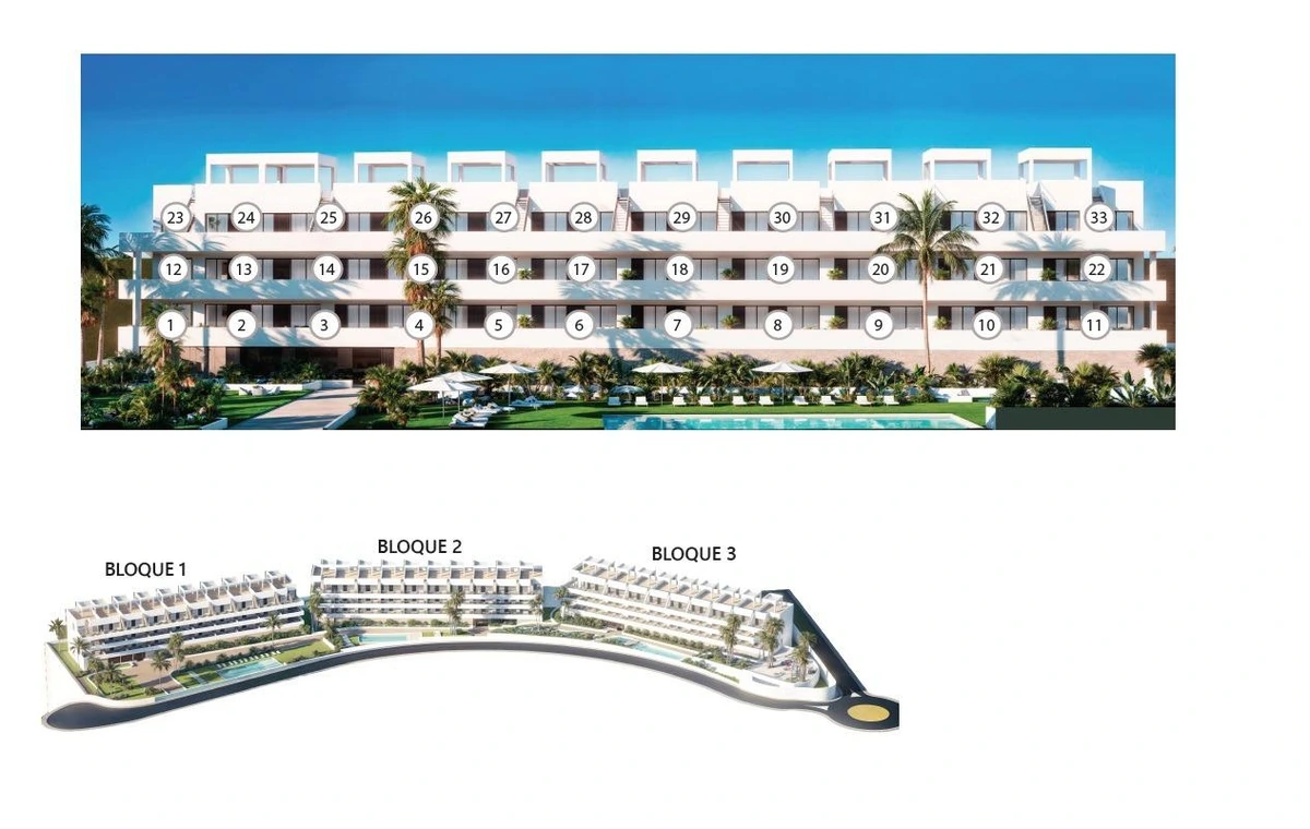 Unit NV-102068 — Residencias de nueva construcción exclusivas con vistas al mar en Finestrat, Alicante