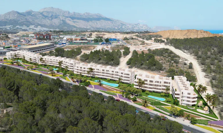 Apartamentos de nueva construcción en La Nucía: vida moderna en la Ciudad del Deporte, cerca de Benidorm