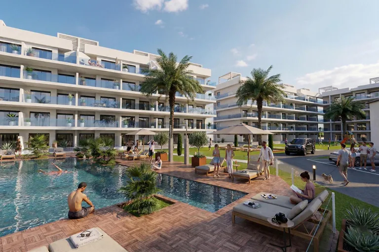 Apartamentos modernos amueblados en El Raso-Guardamar: vida contemporánea cerca de la playa y del campo de golf