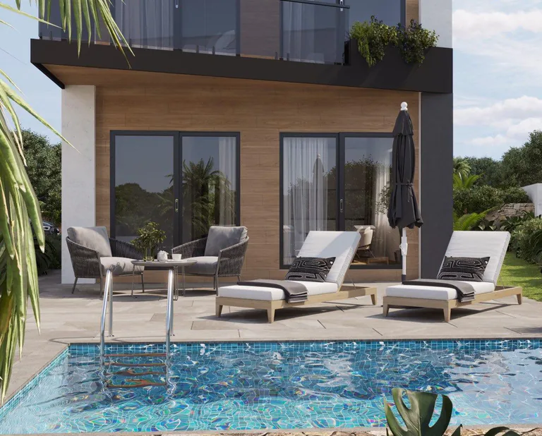 Villas modernas de nueva construcción en Finestrat con piscina privada cerca de Benidorm