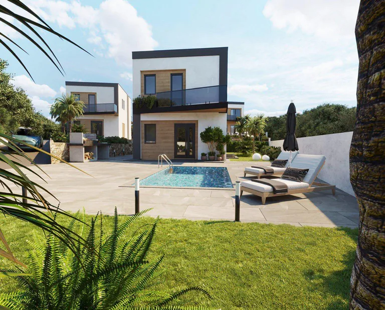 Villas modernas de nueva construcción en Finestrat con piscina privada cerca de Benidorm