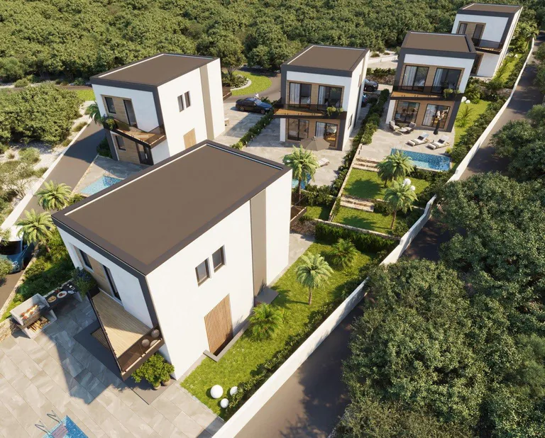 Villas modernas de nueva construcción en Finestrat con piscina privada cerca de Benidorm