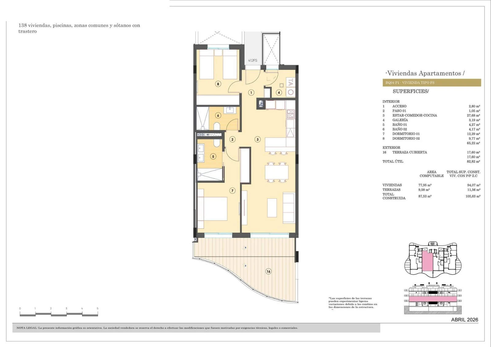 Unit NV-102143 — Apartamentos de nueva construcción en venta en Finestrat con vistas al mar y servicios al estilo de un complejo turístico