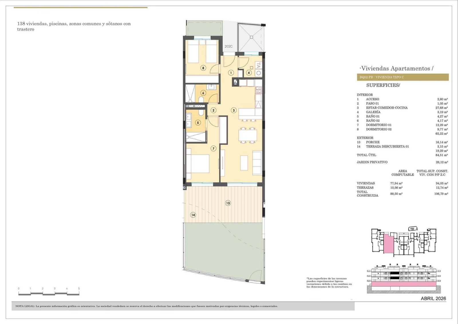 Unit NV-102144 — Apartamentos de nueva construcción en venta en Finestrat con vistas al mar y servicios al estilo de un complejo turístico