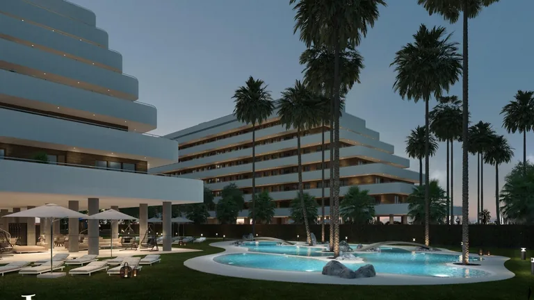 Apartamentos de nueva construcción en primera línea de playa a la venta en Moncofa con vistas al mar