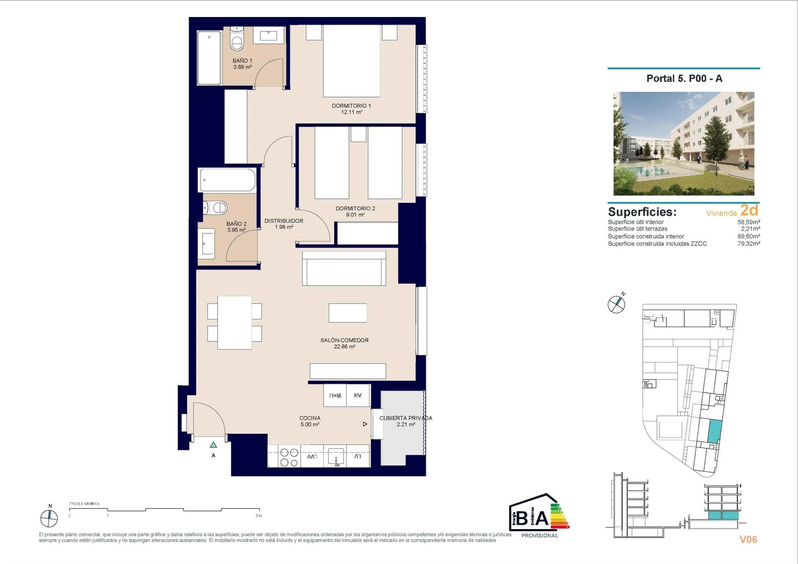 Unit NV-102160 — Nueva Promoción Residencial en Alicante con Vistas Abiertas