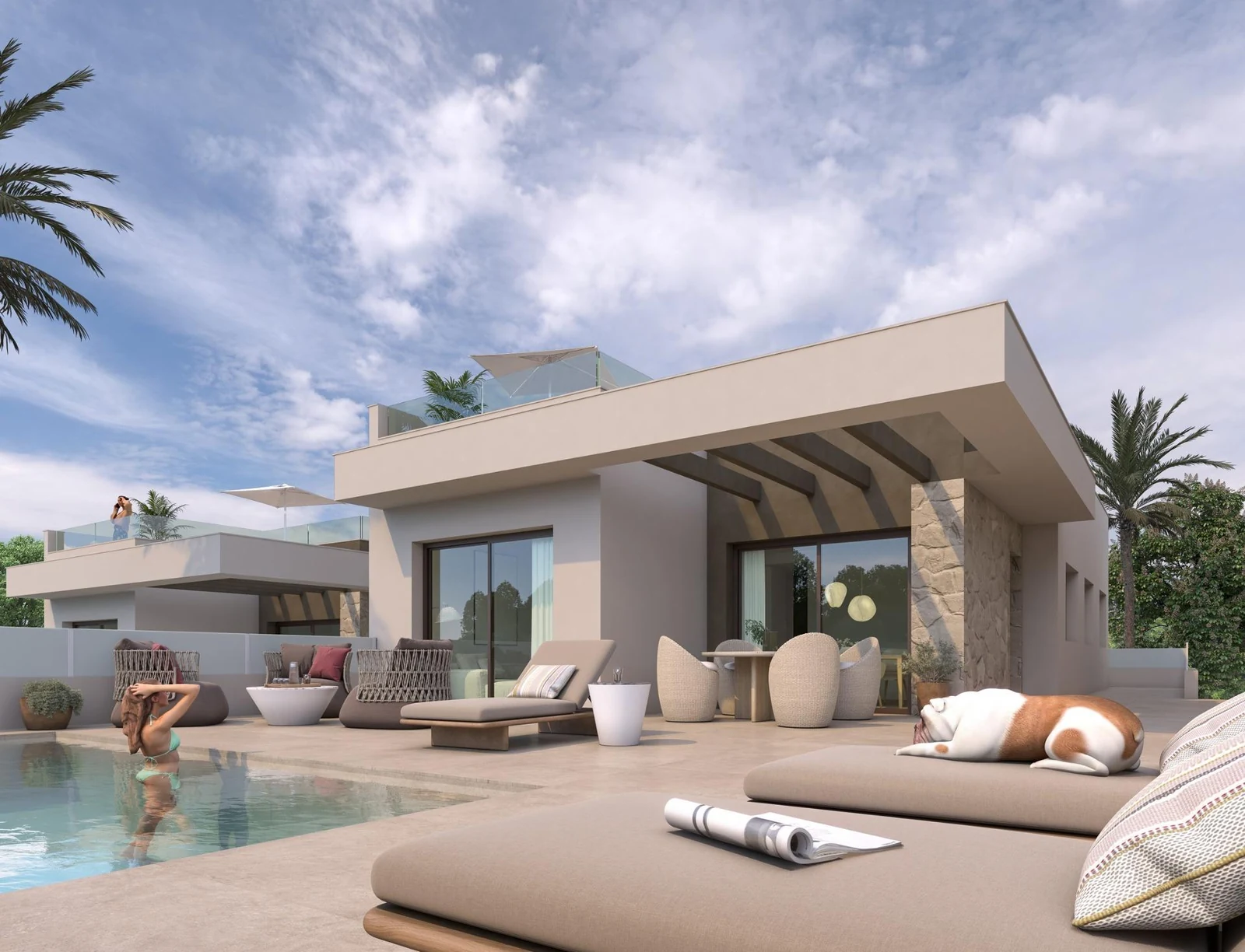 Unit NV-102172 — Villas de nueva construcción en venta en Benijófar, cerca de Ciudad Quesada