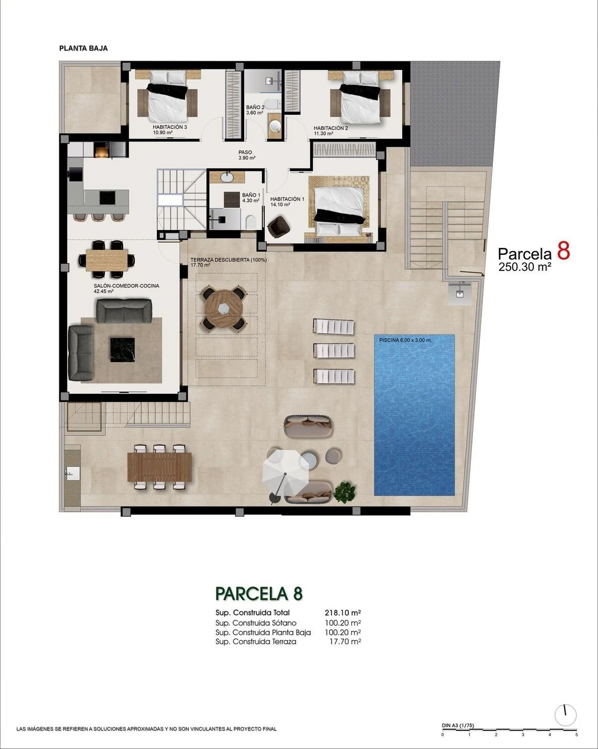 Unit NV-102174 — Villas de nueva construcción en venta en Benijófar, cerca de Ciudad Quesada