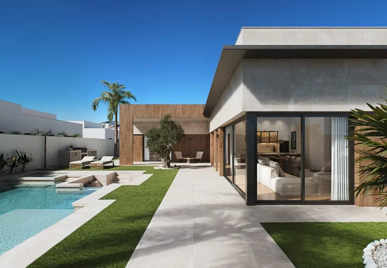 Villas de lujo de nueva construcción en Sucina con piscina privada y amplias parcelas
