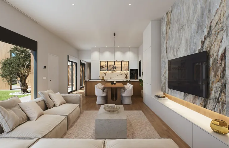 Villas de lujo de nueva construcción en Sucina con piscina privada y amplias parcelas